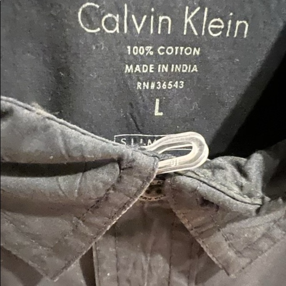 Calvin Klein slim fit shirt size L